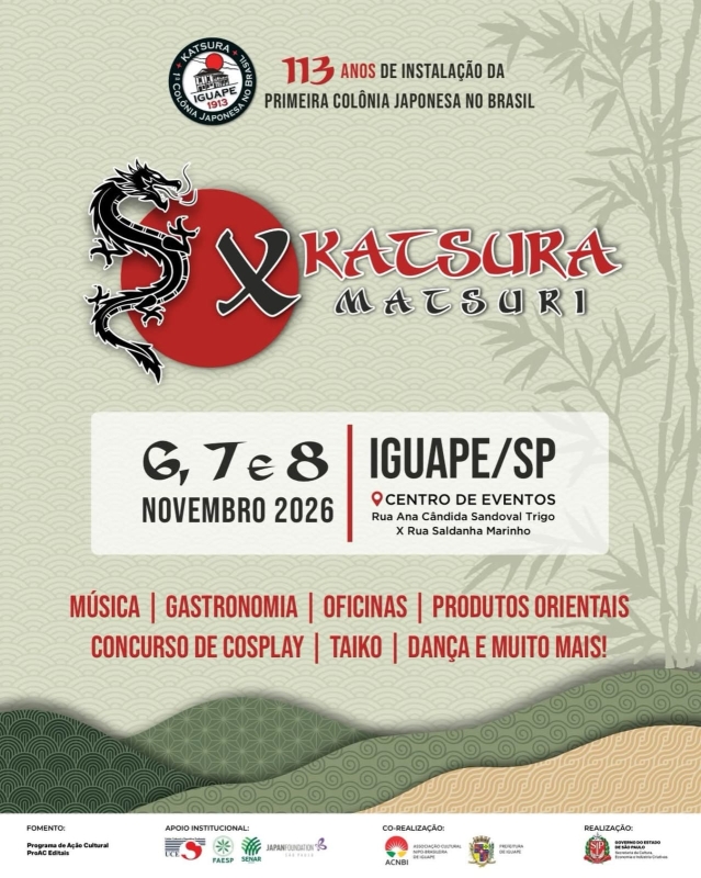 Noticia o-x-katsura-matsuri-esta-chegando